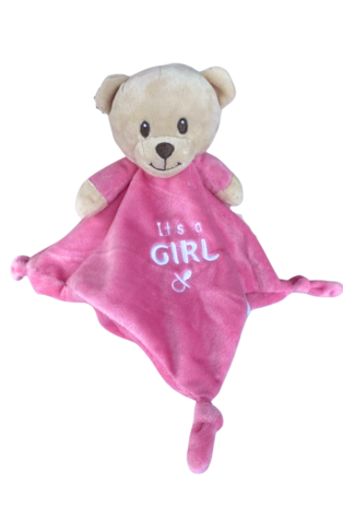 Dotti Bear Dotti Bear : doudou « It's a Girl » Dotti Bear Dotti Bear : doudou « It's a Girl »