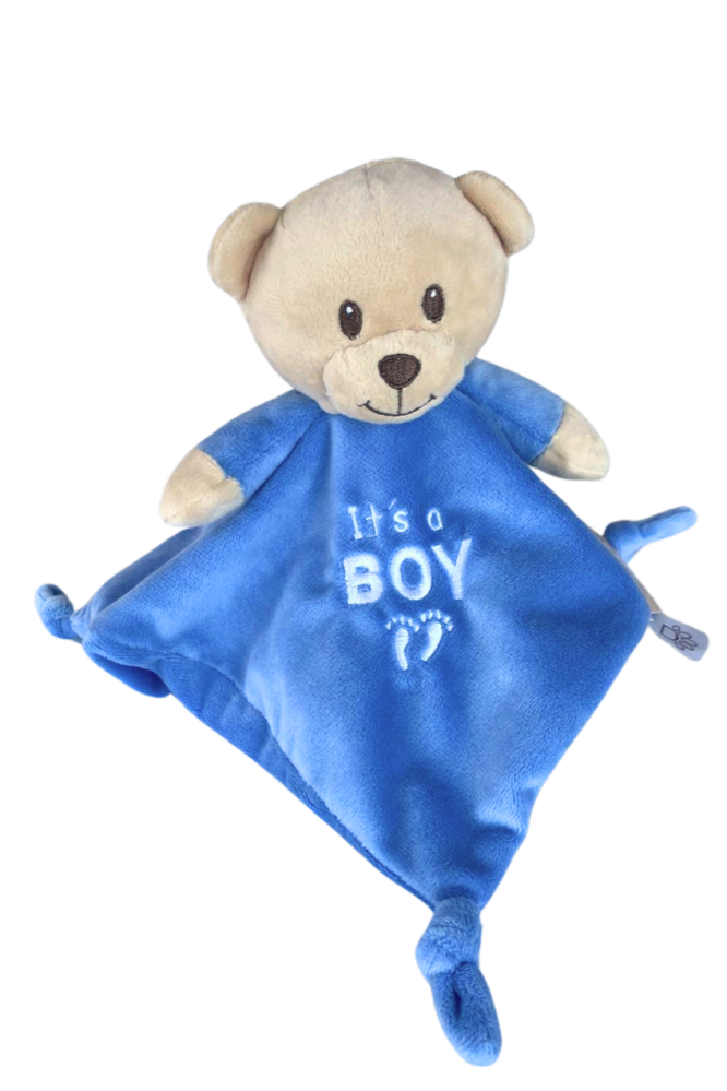 Dotti Bear Dotti Bear: Comfort Blanket It's a Boy Dotti Bear Dotti Bear: Comfort Blanket It's a Boy