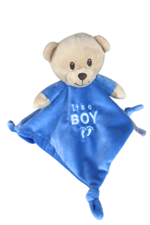Dotti Bear Dotti Bear: Comfort Blanket It's a Boy Dotti Bear Dotti Bear: Comfort Blanket It's a Boy