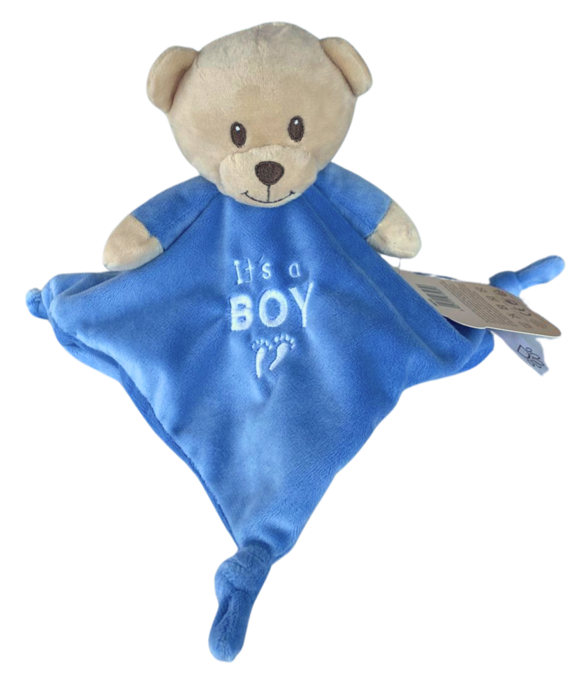 Dotti Bear Dotti Bear: Comfort Blanket It's a Boy Dotti Bear Dotti Bear: Comfort Blanket It's a Boy
