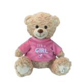 Dotti Bear Dotti Bear: Plush Toy with T-Shirt It's a Girl 30cm Dotti Bear Dotti Bear: Plush Toy with T-Shirt It's a Girl 30cm