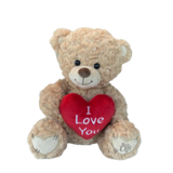 Dotti Bear Dotti Bear : Peluche avec cœur « I Love You » 30 cm Dotti Bear Dotti Bear : Peluche avec cœur « I Love You » 30 cm