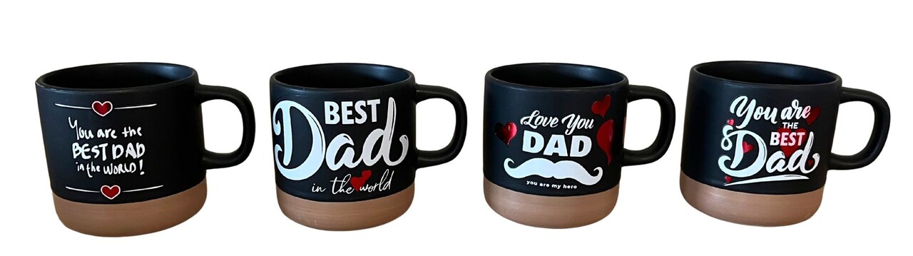 Mug Best Dad - 4 assorted Mug Best Dad - 4 assorted