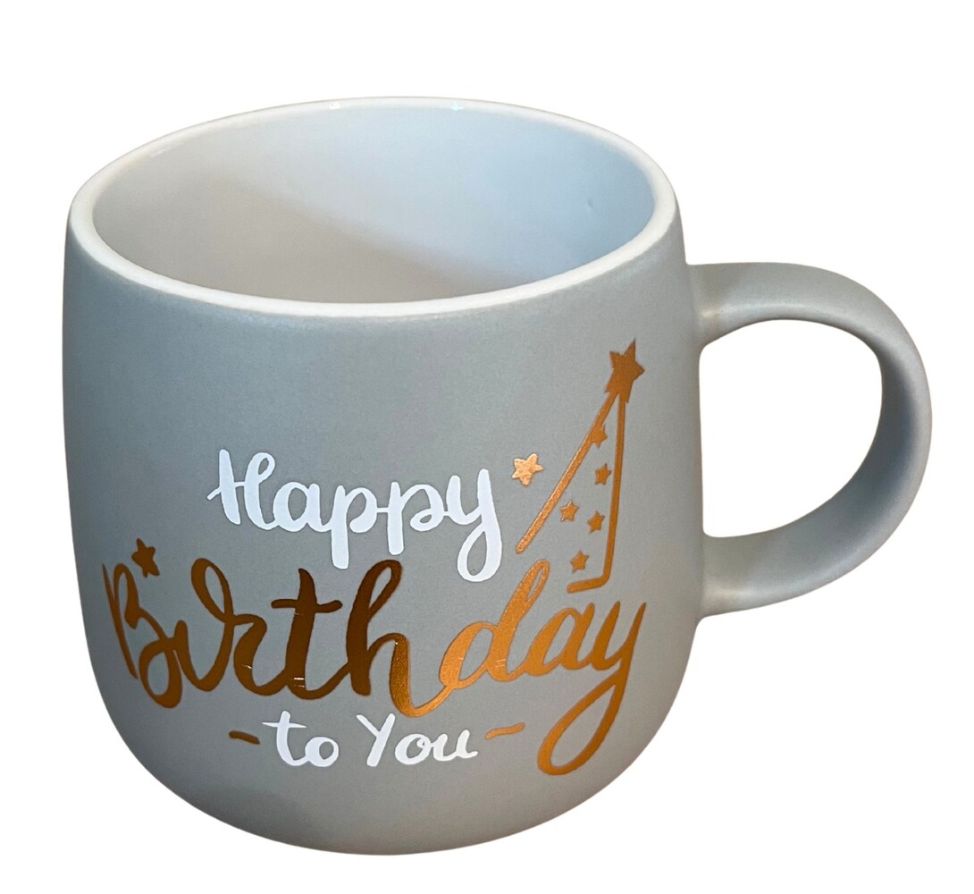 Mug Happy Birthday – 4 assorted Mug Happy Birthday – 4 assorted