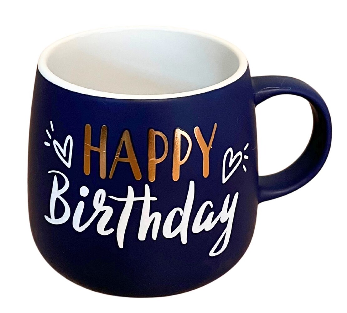 Mug Happy Birthday – 4 assorted Mug Happy Birthday – 4 assorted