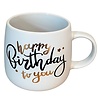 Mug Happy Birthday – 4 assorted Mug Happy Birthday – 4 assorted