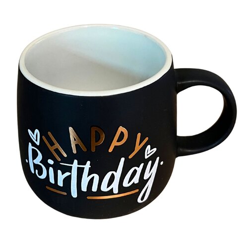 Mug Happy Birthday – 4 assorted Mug Happy Birthday – 4 assorted