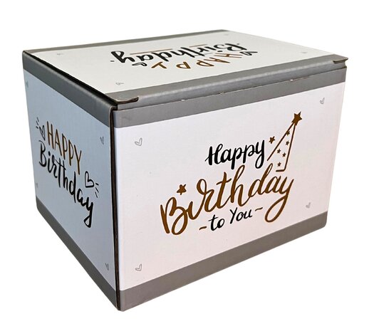 Mug Happy Birthday – 4 assorted Mug Happy Birthday – 4 assorted