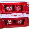 Gift set of 2 Love mugs - 2 assorted Gift set of 2 Love mugs - 2 assorted