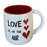 Love mug with glitter hearts – 4 assorted Love mug with glitter hearts – 4 assorted