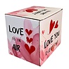 Love mug with glitter hearts – 4 assorted Love mug with glitter hearts – 4 assorted