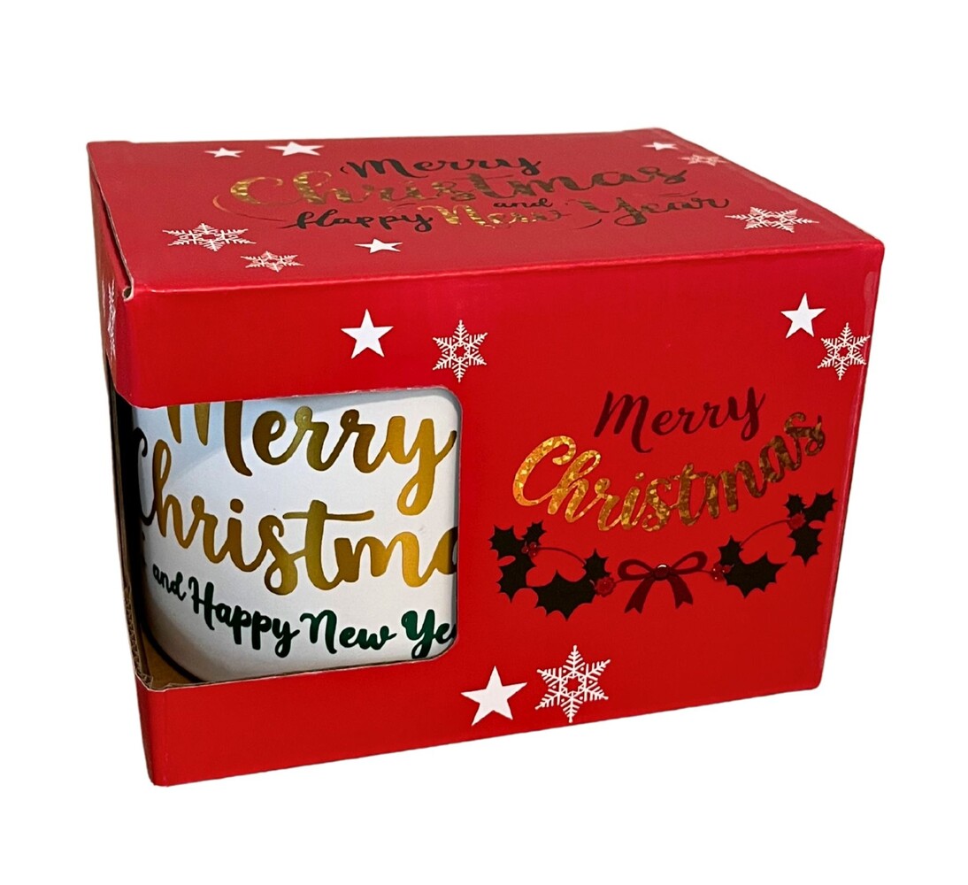 Merry Christmas Mug – 4 assorted Merry Christmas Mug – 4 assorted