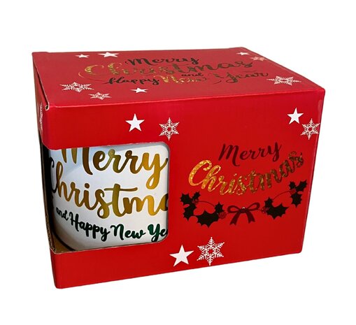 Merry Christmas Mug – 4 assorted Merry Christmas Mug – 4 assorted