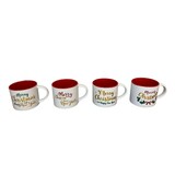 Merry Christmas Mug – 4 assorted