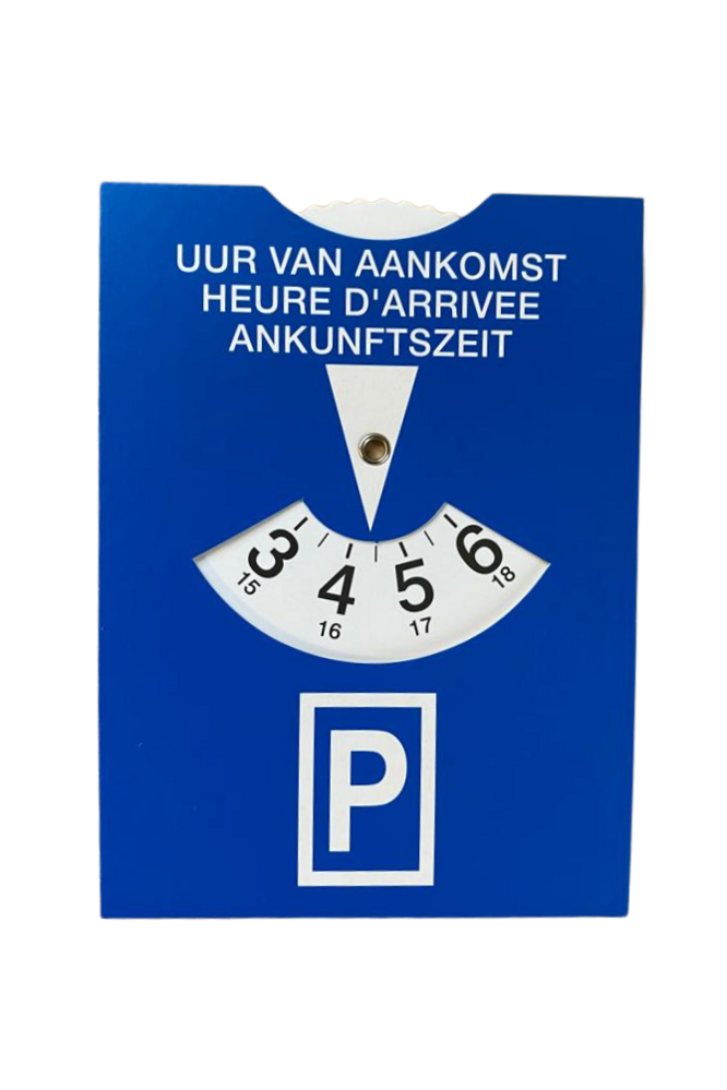 Parking disc - BE Parking disc - BE