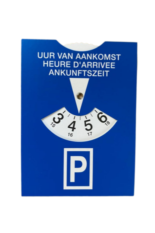 Parkeerschijf - BE Parkeerschijf - BE