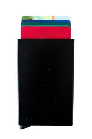 Card holder pushbox - 4 colors assortment Card holder pushbox - 4 colors assortment