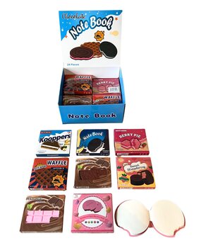 Notebook with scented cover – 8 assortment Notebook with scented cover – 8 assortment