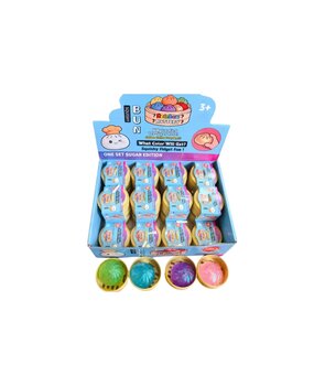 Display of 24 items - Squishy Dumpling: Sugar 5,5 CM Display of 24 items - Squishy Dumpling: Sugar 5,5 CM