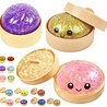 Présentoir de 12 pièces - Squishy Dumpling: Glitter 8,5 CM Présentoir de 12 pièces - Squishy Dumpling: Glitter 8,5 CM