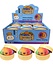 Display van 12 stuks - Squishy Dumpling: Rainbow  8,5 CM