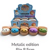 Display of 12 items - Squishy Dumpling: Metallic 8,5 CM Display of 12 items - Squishy Dumpling: Metallic 8,5 CM