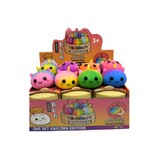 Display van 12 stuks - Squishy Dumpling: Unicorn  8,5 CM