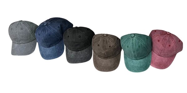 BellaBelga - Belgisch merk Adult cap - Washed - Assorted 6 colors BellaBelga - Belgisch merk Adult cap - Washed - Assorted 6 colors