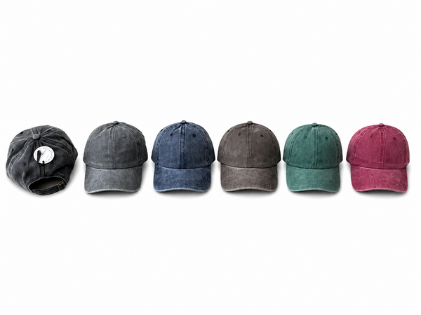 BellaBelga - Belgisch merk Casquette pour adulte - Effet délavé - Assortiment de 6 couleurs BellaBelga - Belgisch merk Casquette pour adulte - Effet délavé - Assortiment de 6 couleurs