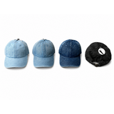 BellaBelga - Belgisch merk Casquette pour adulte - En jean BellaBelga - Belgisch merk Casquette pour adulte - En jean