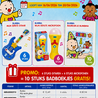 Bumba Bumba PROMO 1: 6x gitaar & 6x microfoon GRATIS 10x badboekjes