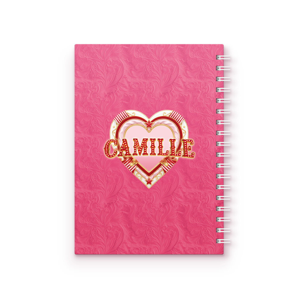 Camille Spiral-Bound Notebook A5 2026 Camille Spiral-Bound Notebook A5 2026