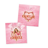 Serviettes Camille 33 x 33 cm, lot de 20 pièces, 2026 Serviettes Camille 33 x 33 cm, lot de 20 pièces, 2026