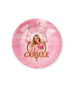 Camille Paper Plates, 23 cm, 10-pack, 2026 Camille Paper Plates, 23 cm, 10-pack, 2026