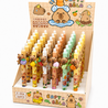 Présentoir de 36 pièces - Stylos à bille effaçables sur le thème des animaux Présentoir de 36 pièces - Stylos à bille effaçables sur le thème des animaux