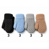 BellaBelga - Belgisch merk Children's Mittens - Petit Tricot - 4 Mixed Colors BellaBelga - Belgisch merk Children's Mittens - Petit Tricot - 4 Mixed Colors