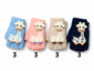 Children's Stretch Half-Finger Gloves - Petite Giraffe - 4 Mixed Colors Children's Stretch Half-Finger Gloves - Petite Giraffe - 4 Mixed Colors