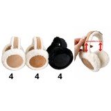 BellaBelga - Belgisch merk Women's Ear Warmers - Den - 3-Color Mix - Adjustable Size BellaBelga - Belgisch merk Women's Ear Warmers - Den - 3-Color Mix - Adjustable Size