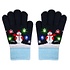 Gants de Noël avec lumières - Unisexe - Bleu « Let it snow » Gants de Noël avec lumières - Unisexe - Bleu « Let it snow »