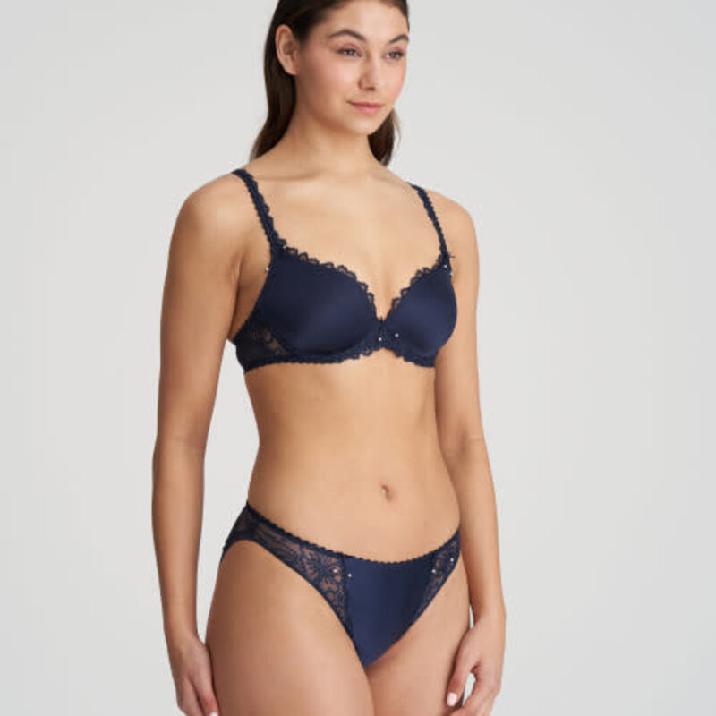 Jane Velvet Blue Rio Slip