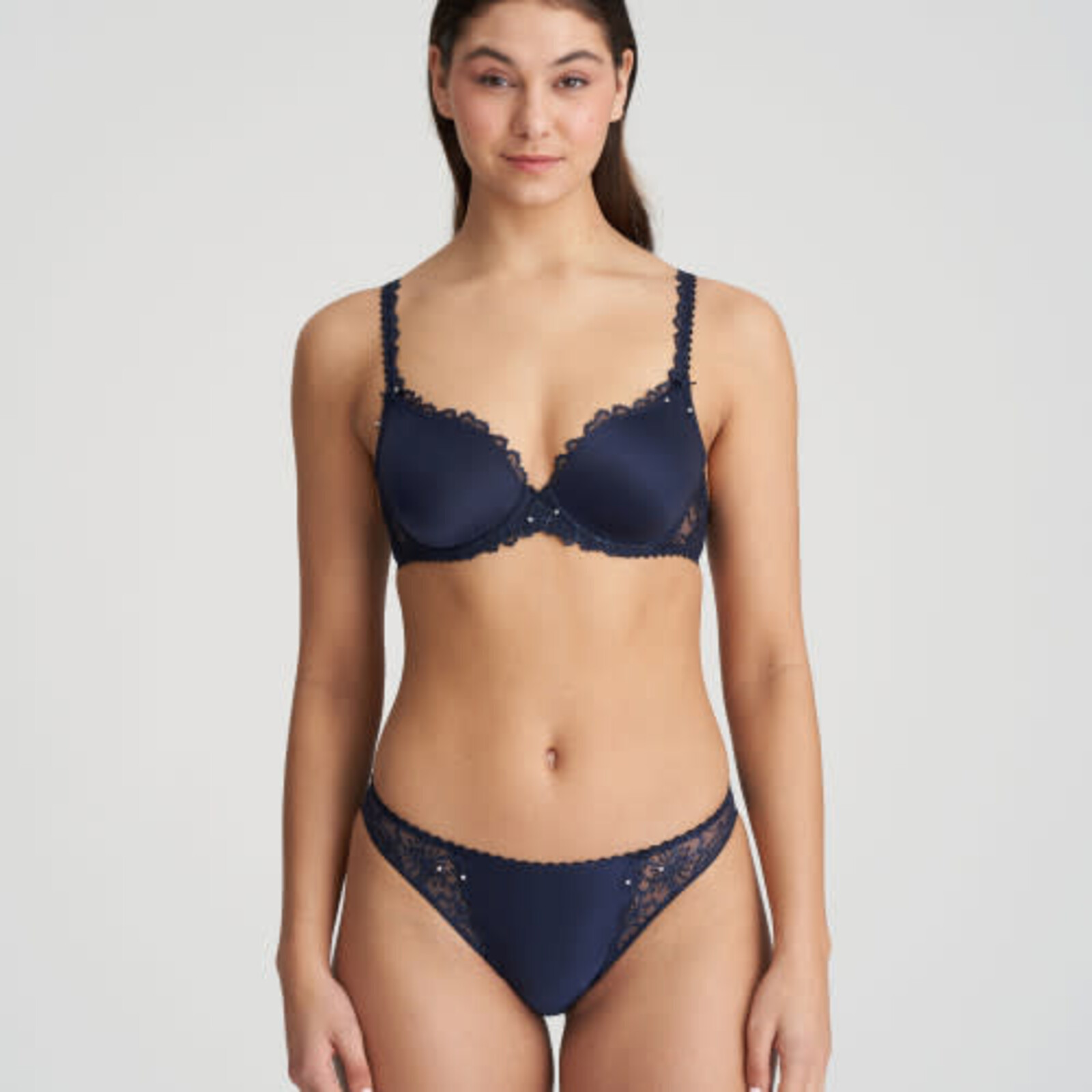 Marie Jo Jane Velvet Blue Rio Slip