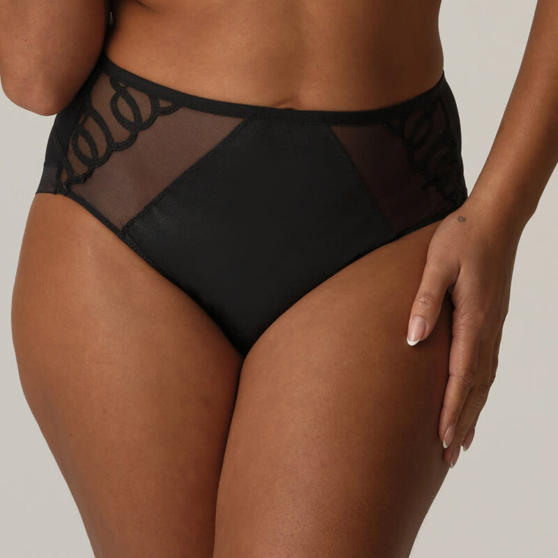 Vallarta High Waist Slip (Zwart) 0563501