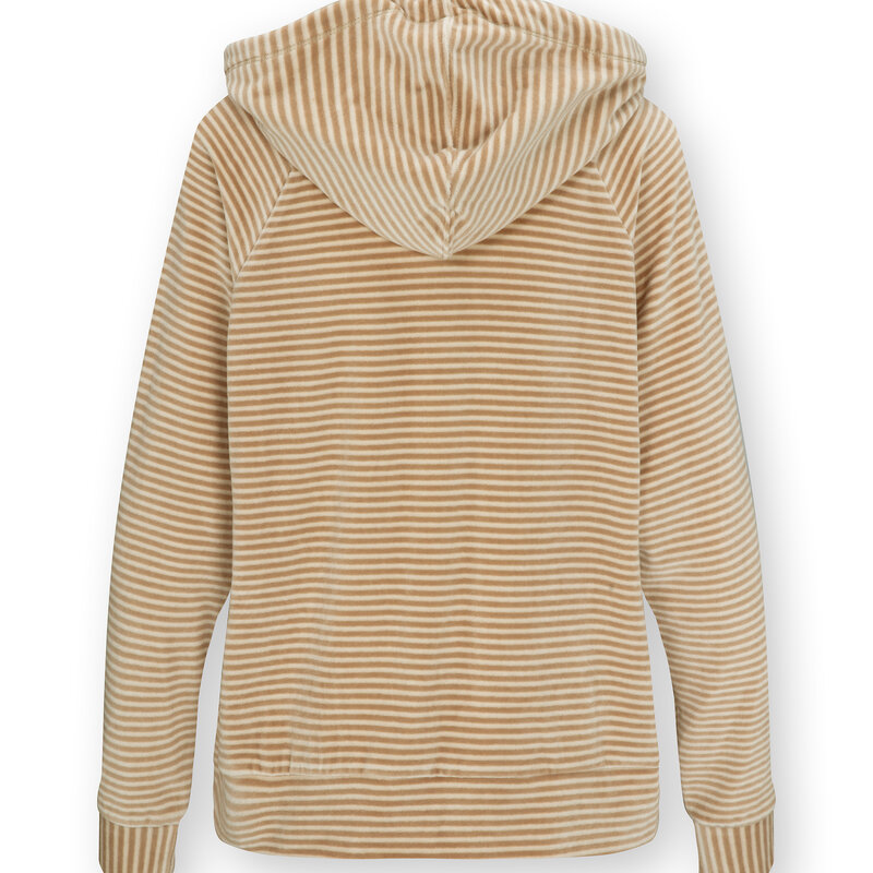 Pip Studio Tamari Sweater Velvet Little Sumo Stripe Sand