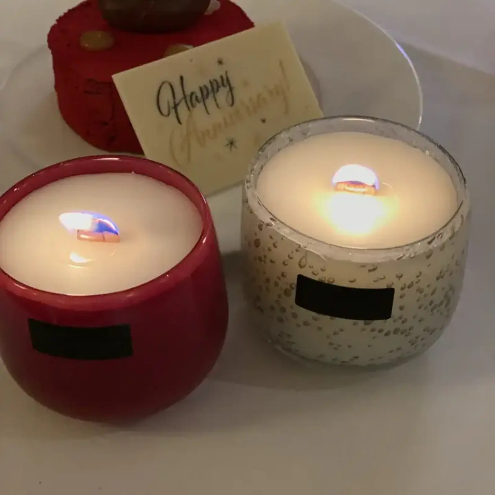 Oscar Candle Oscar Candles Geurkaars knisperend houtvuur mini