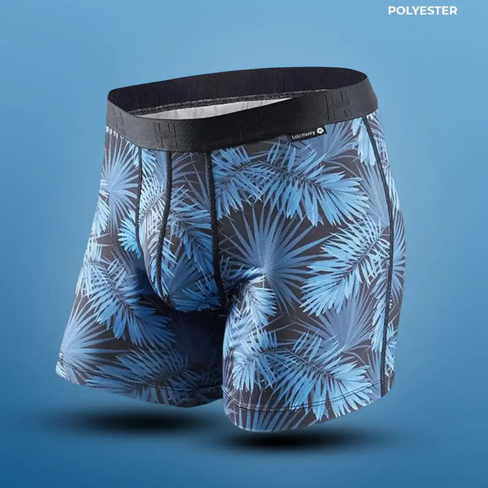 Herenboxershort Blauw/ donker Blauw