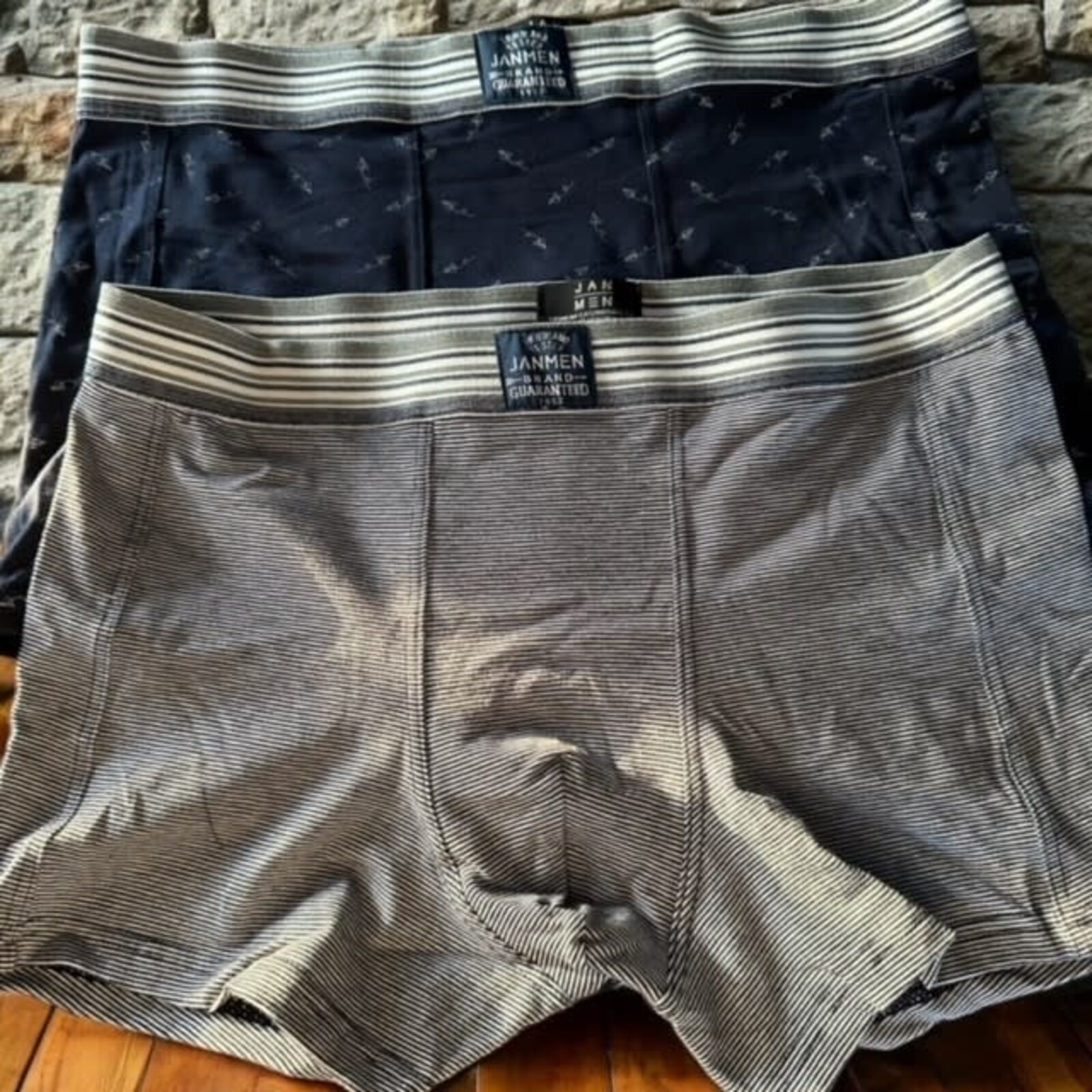 Janira Duo Pack Boxershorts (paper lines)