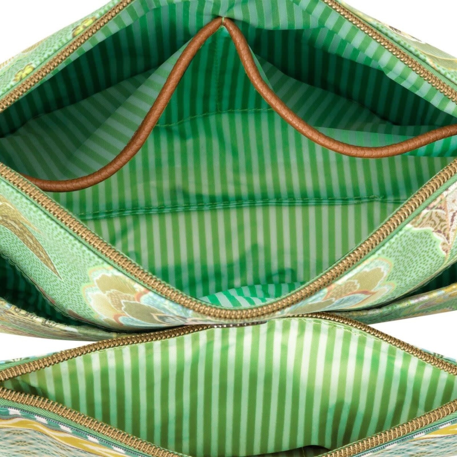 Pip Studio Caryn Cosmetic Bags Combi Matata Green