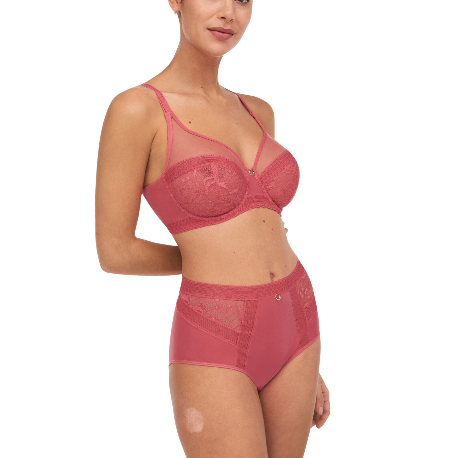 Chantelle True Lace niet voorgevormd (Roos)