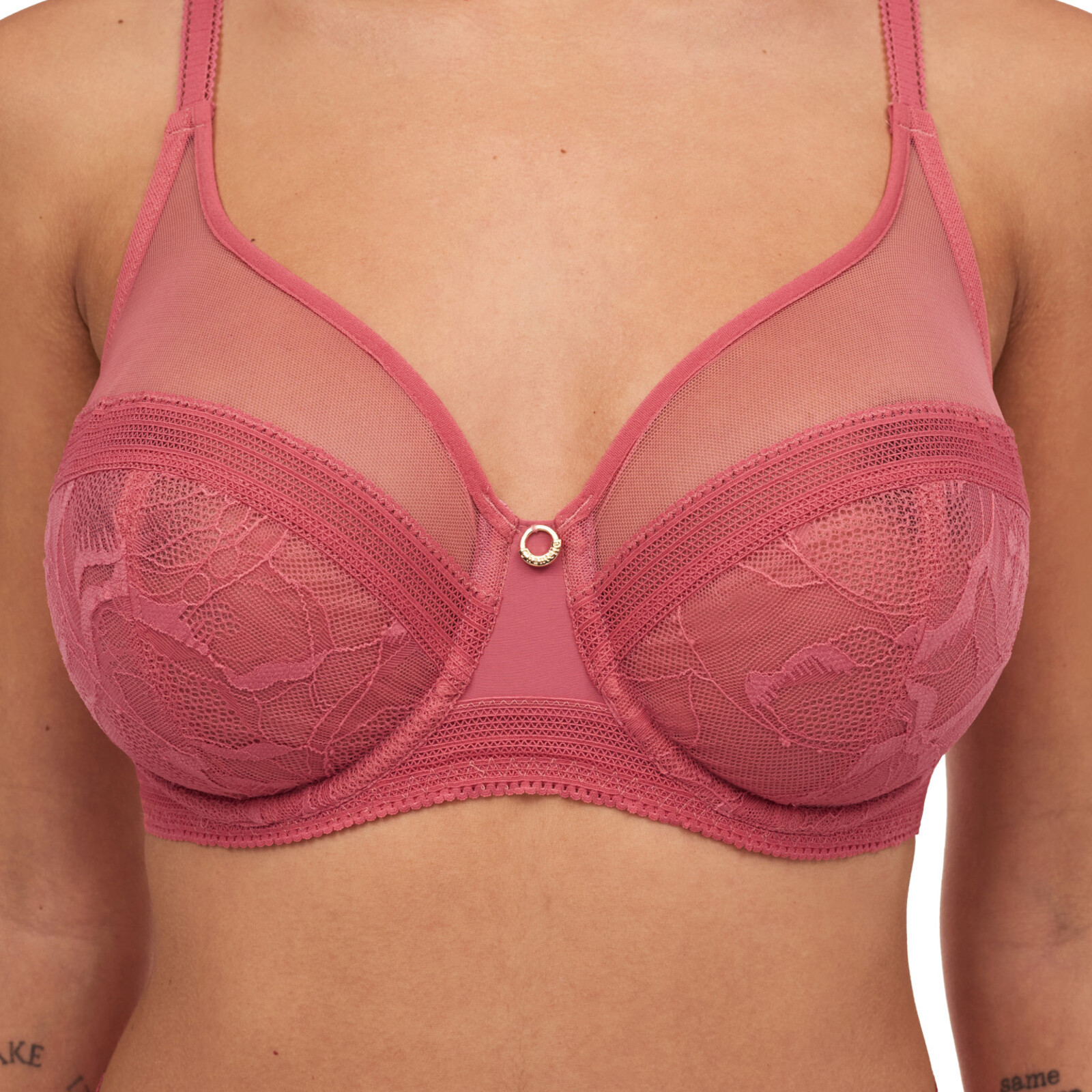 Chantelle True Lace niet voorgevormd (Roos)