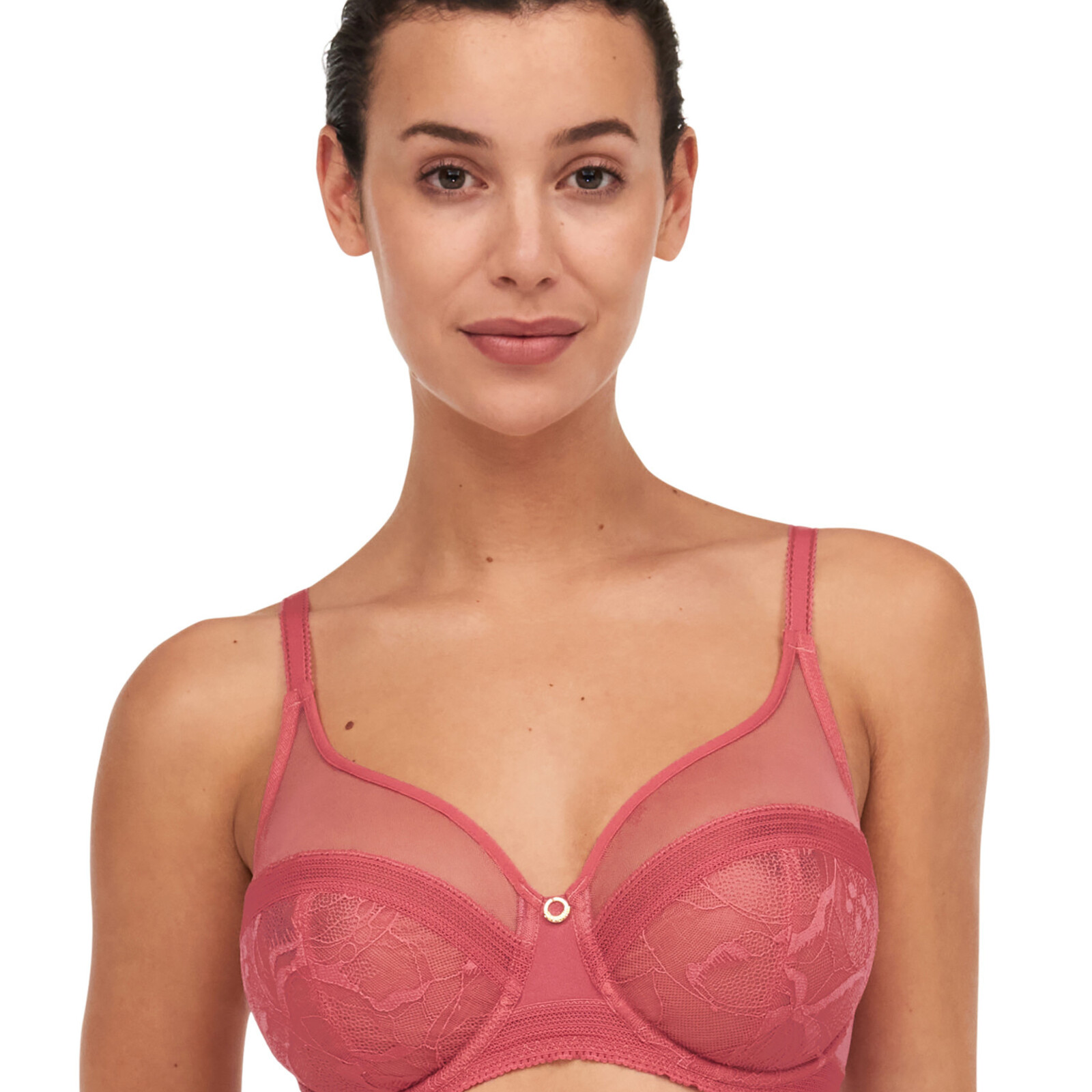 Chantelle True Lace niet voorgevormd (Roos)
